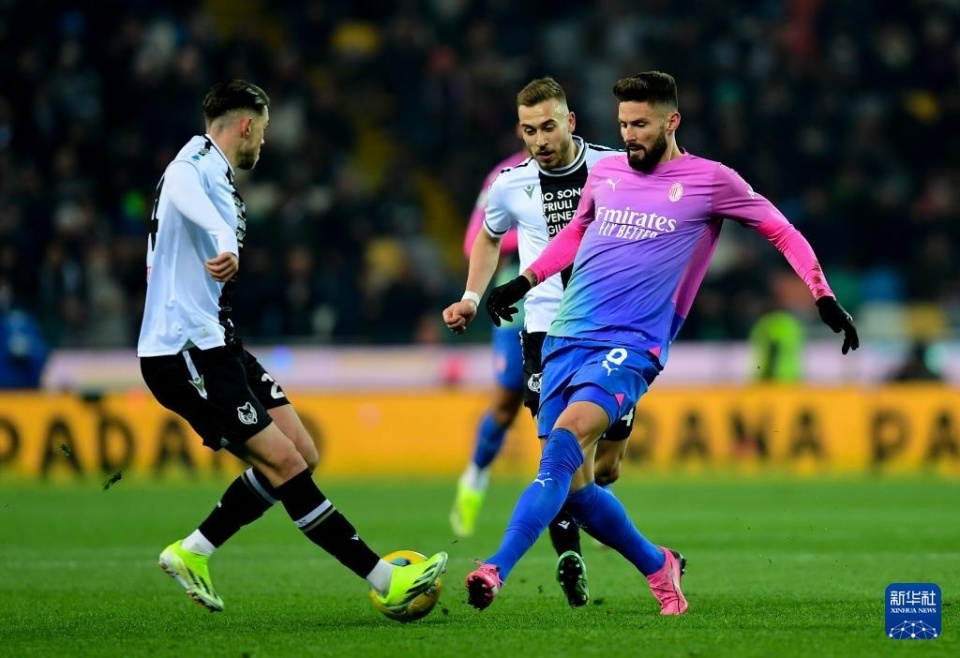 关于AC米兰客场击败乌迪内斯，展现强大实力的信息